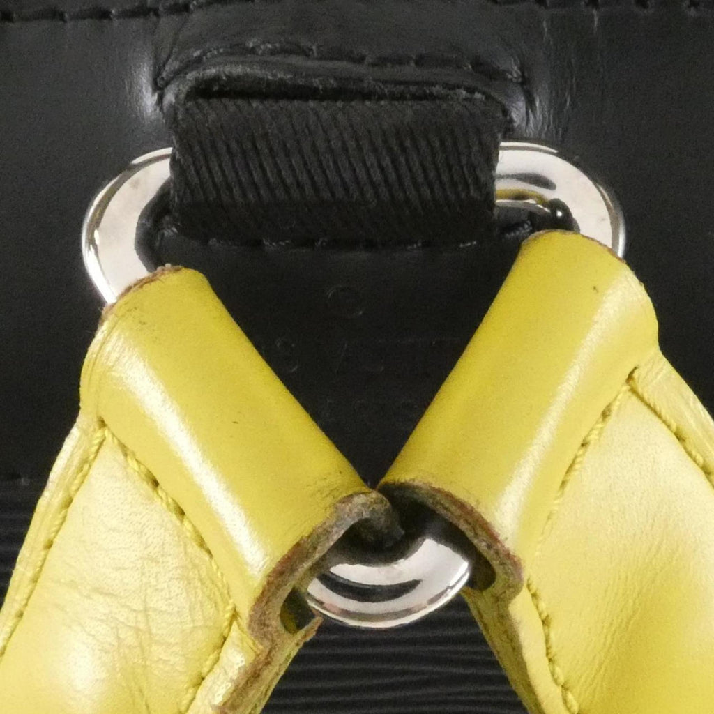 Louis Vuitton Graphite Coated Canvas Leather Backpack