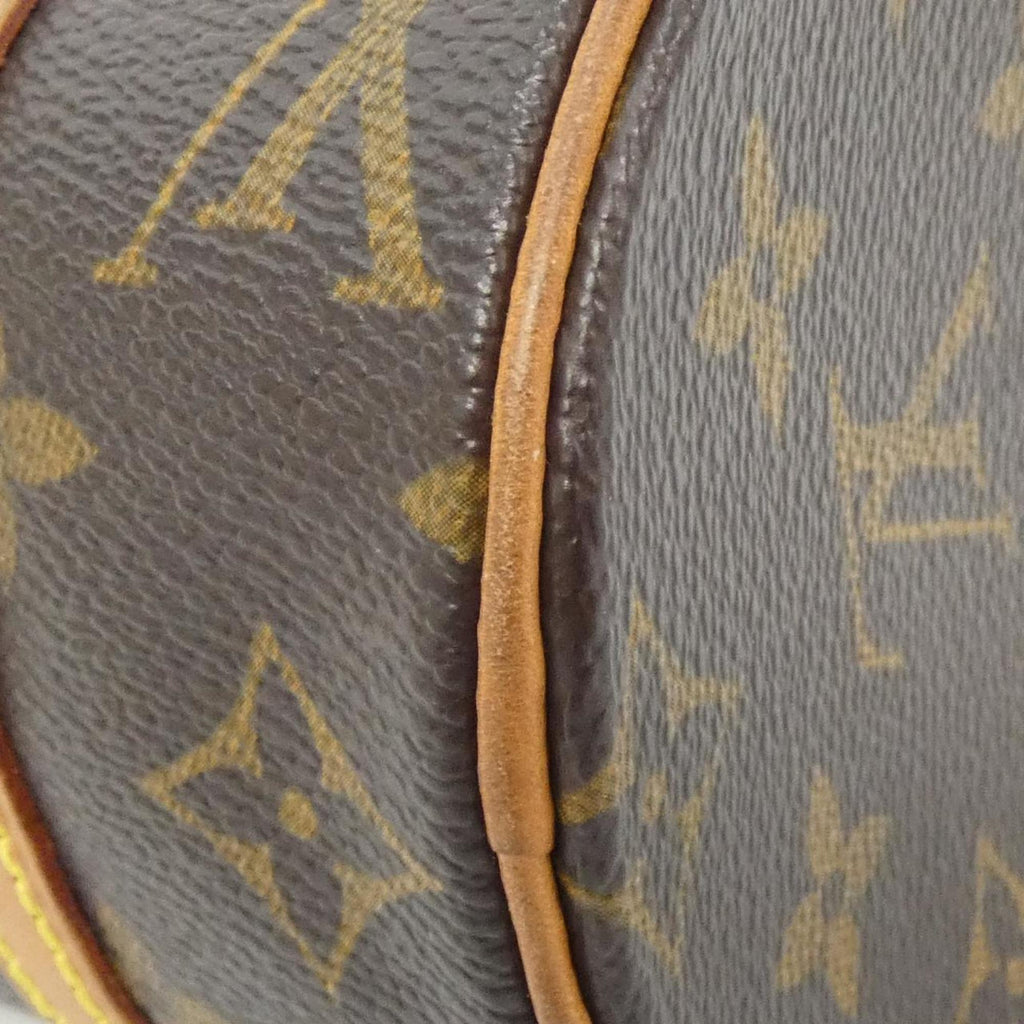 Louis Vuitton Marron Coated Canvas Handbag