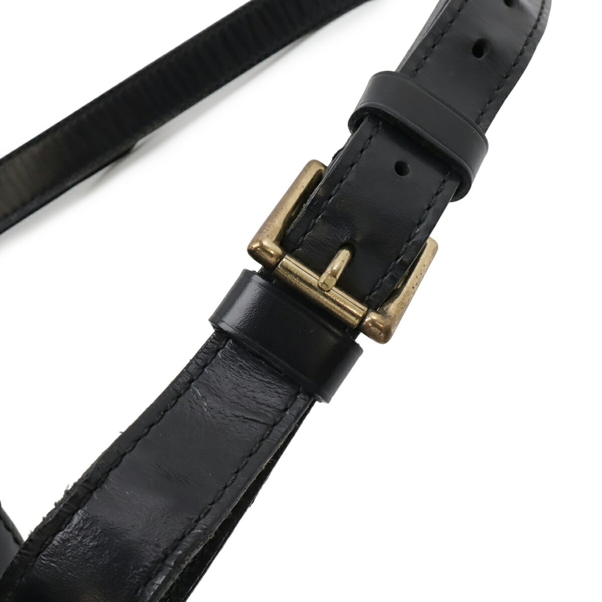 Louis Vuitton Epi Black Noir Epi Leather Shoulder Bag