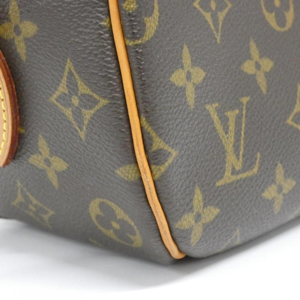 Louis Vuitton Marron Coated Canvas Shoulder Bag