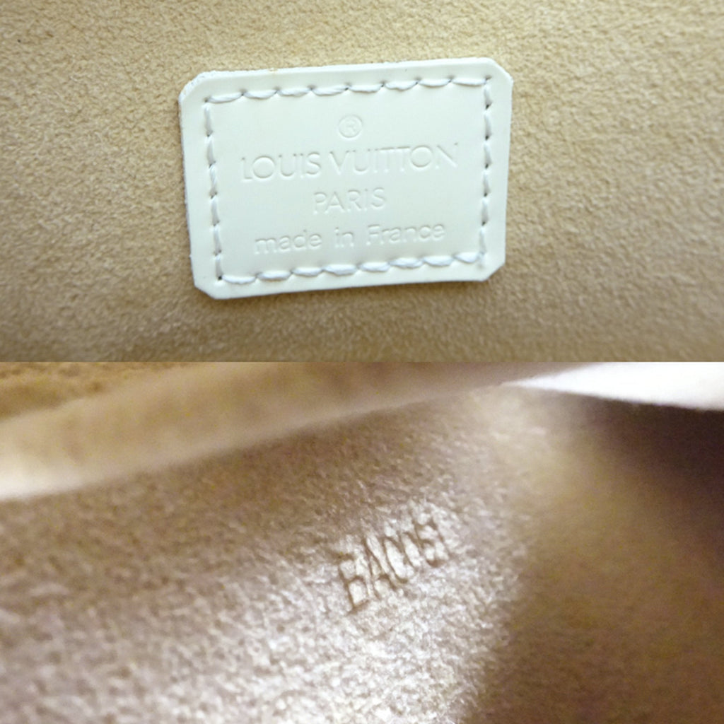 Louis Vuitton Beige White Handbag