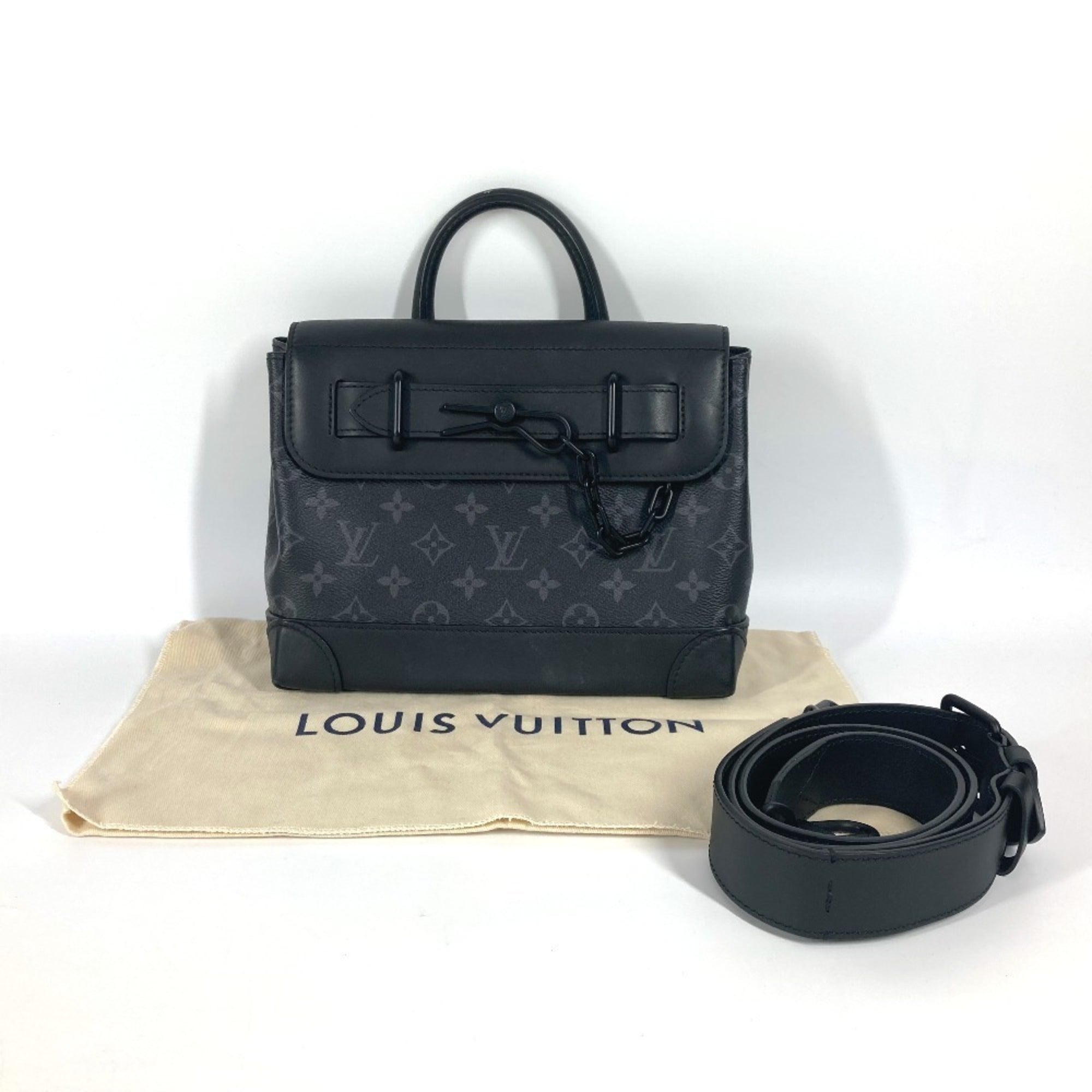 Louis Vuitton Black Monogram Eclipse Monogram Eclipse Handbag Shoulder Bag