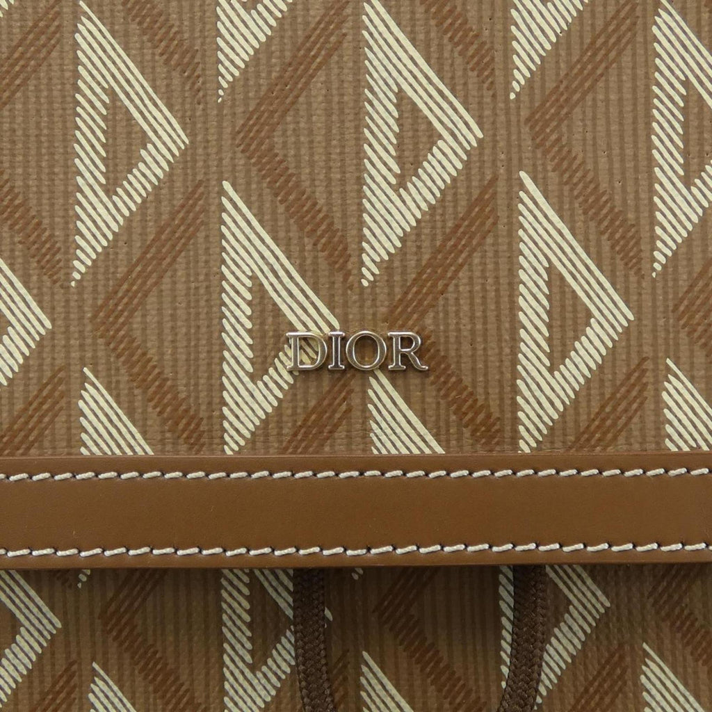 Christian Dior Beige Brown Backpack (Pre-Owned)