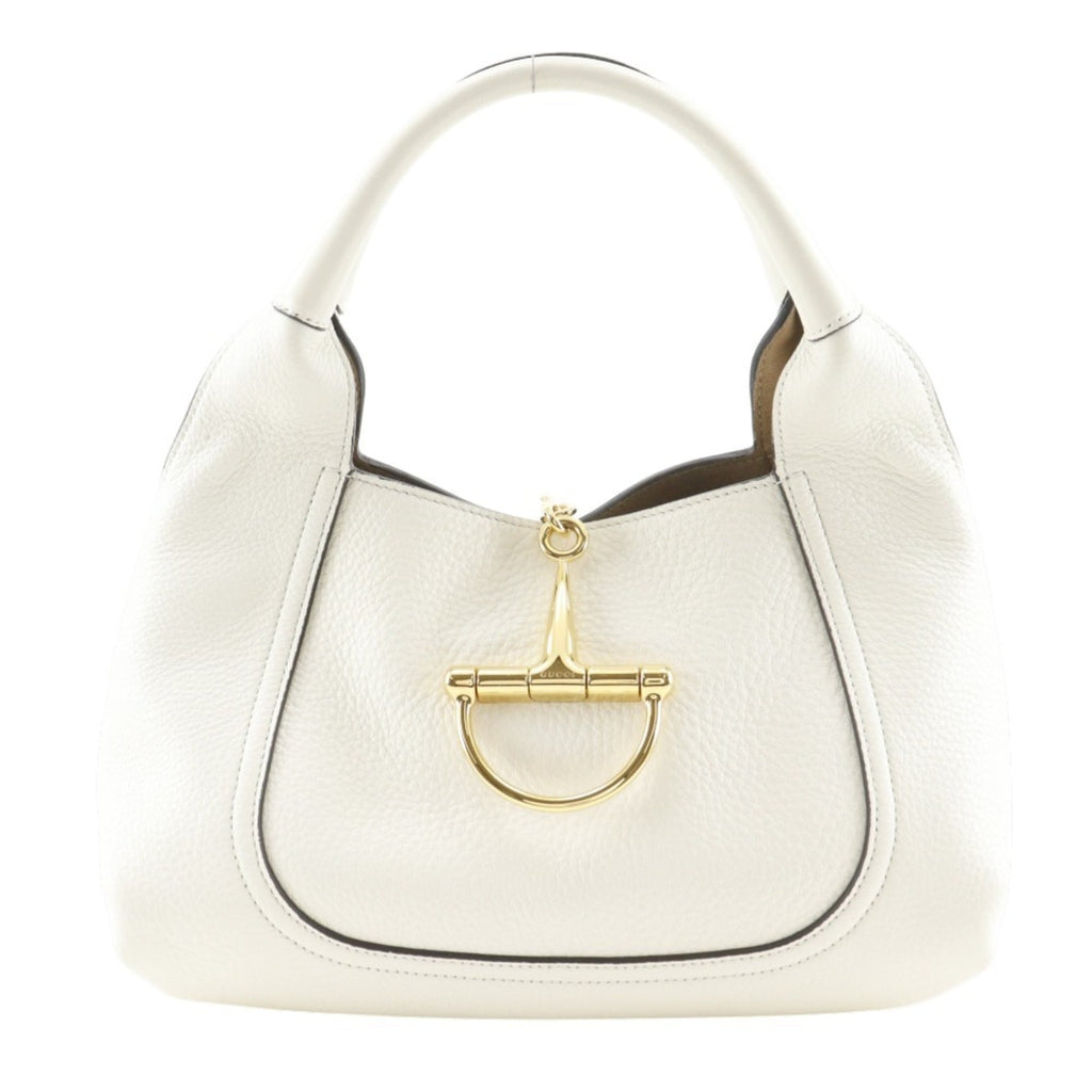 Gucci White Leather Handbag (Pre-Owned)