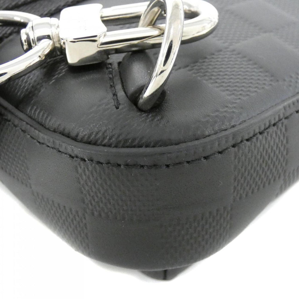 Louis Vuitton Black Leather Sling Bag