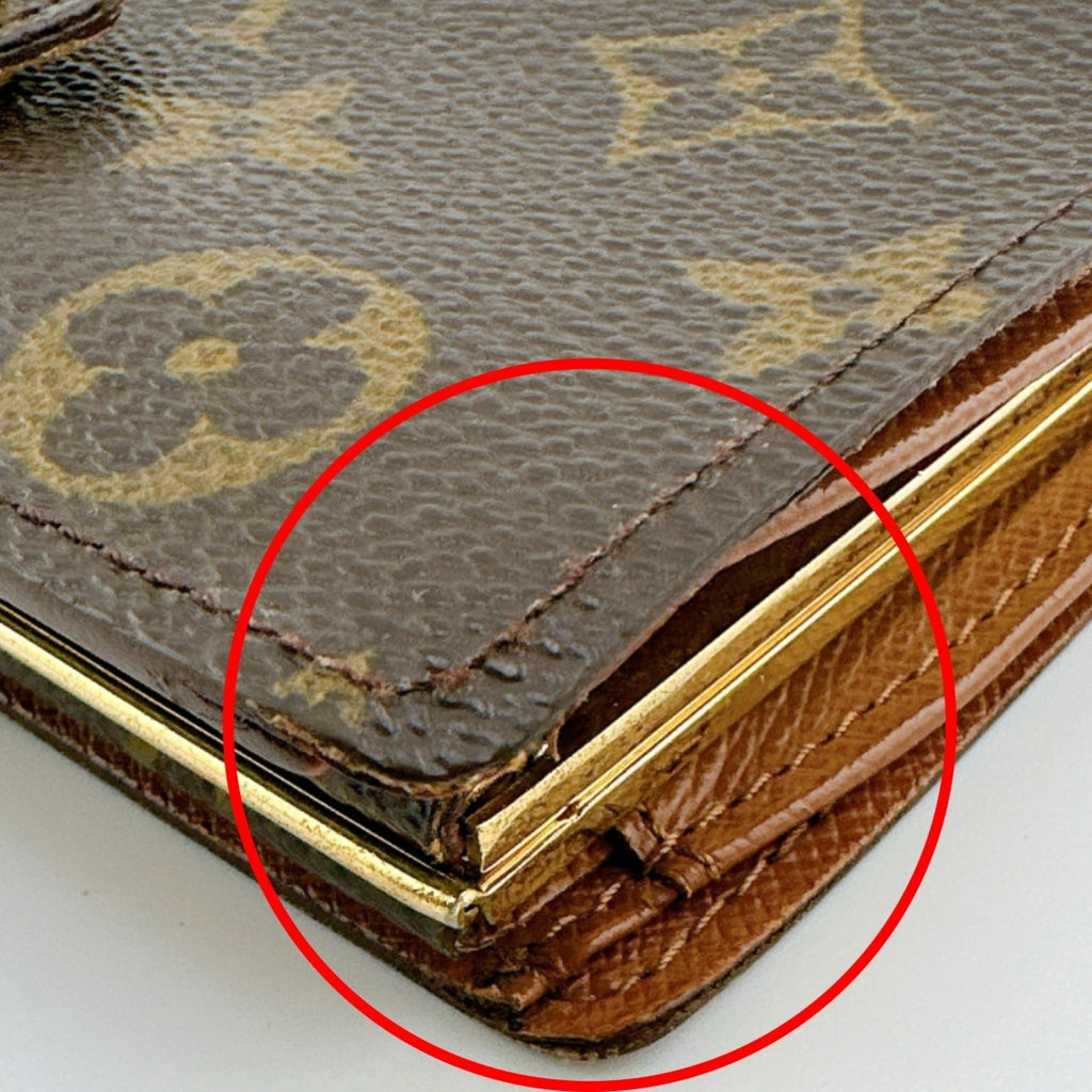 Louis Vuitton Brown Monogram Canvas Wallet