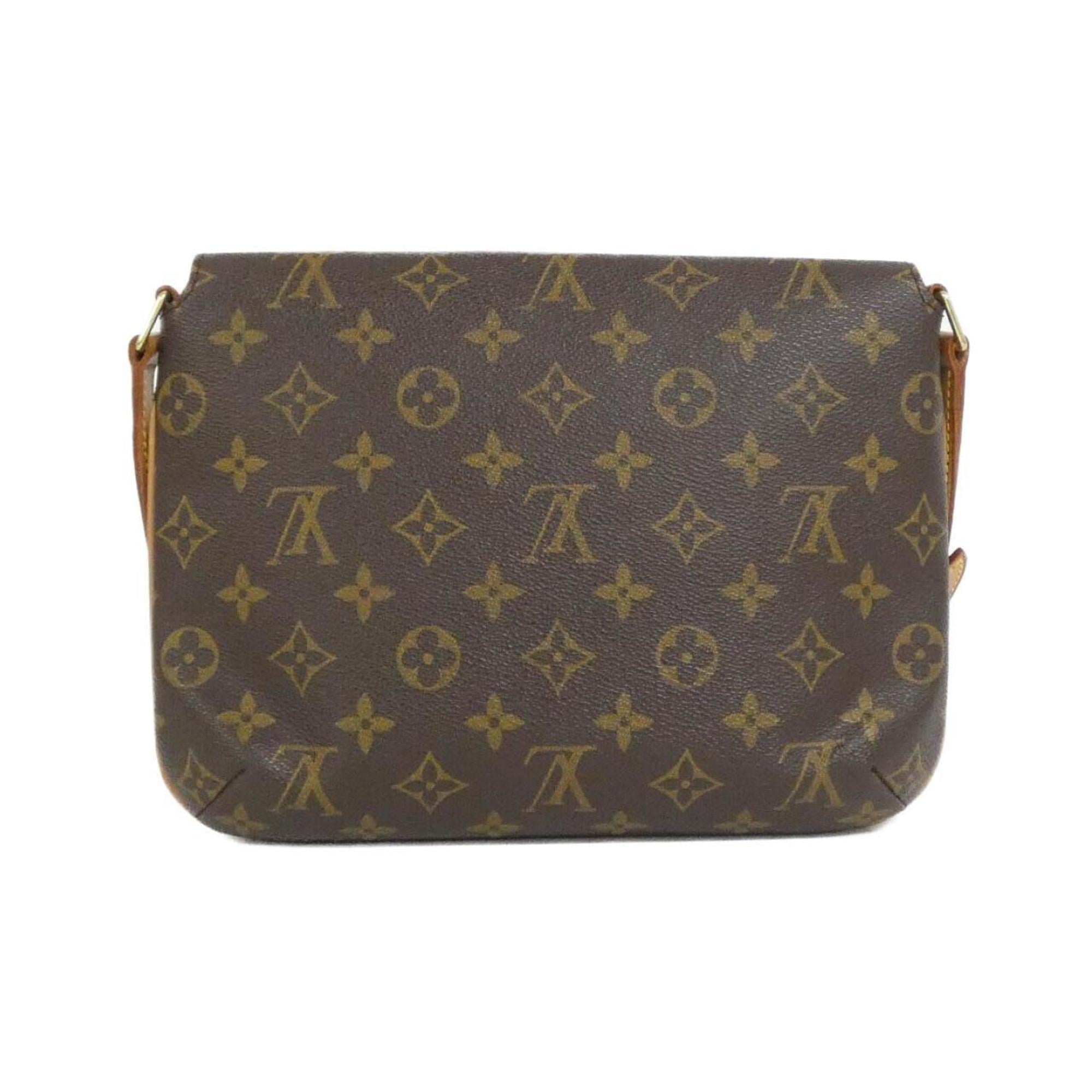Louis Vuitton Marron Coated Canvas Shoulder Bag