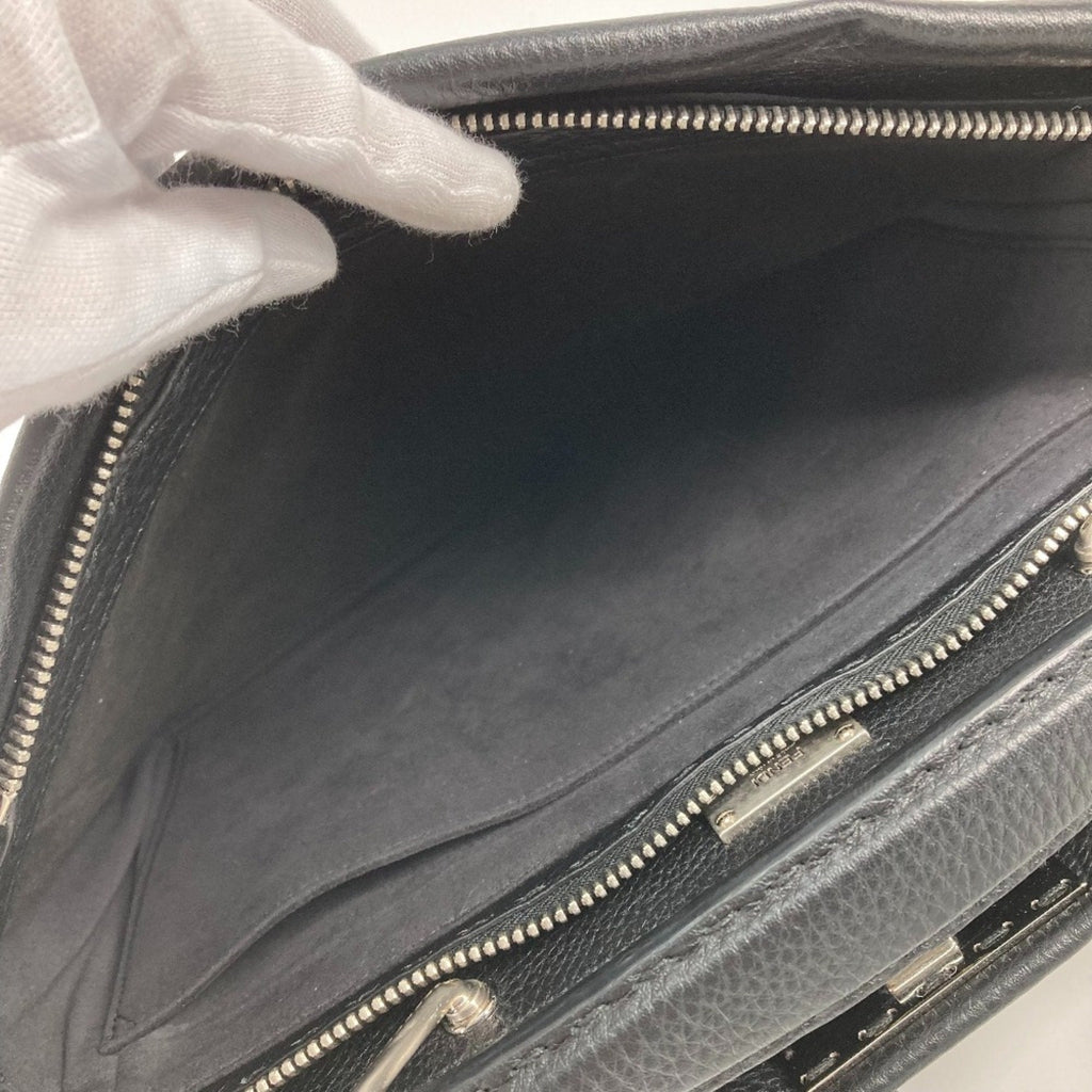 Fendi Black Leather Handbag