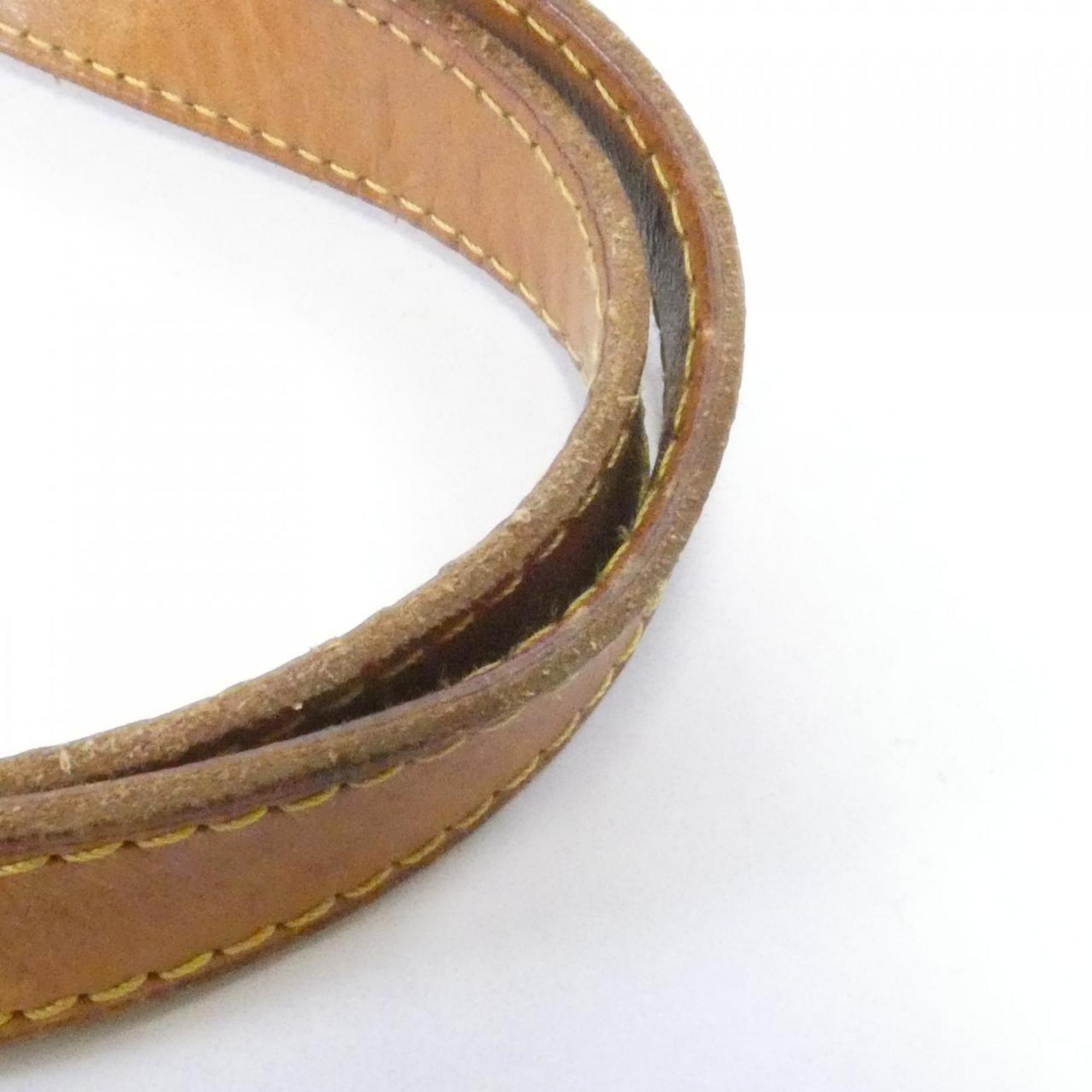 Louis Vuitton Brown Coated Canvas Shoulder Bag
