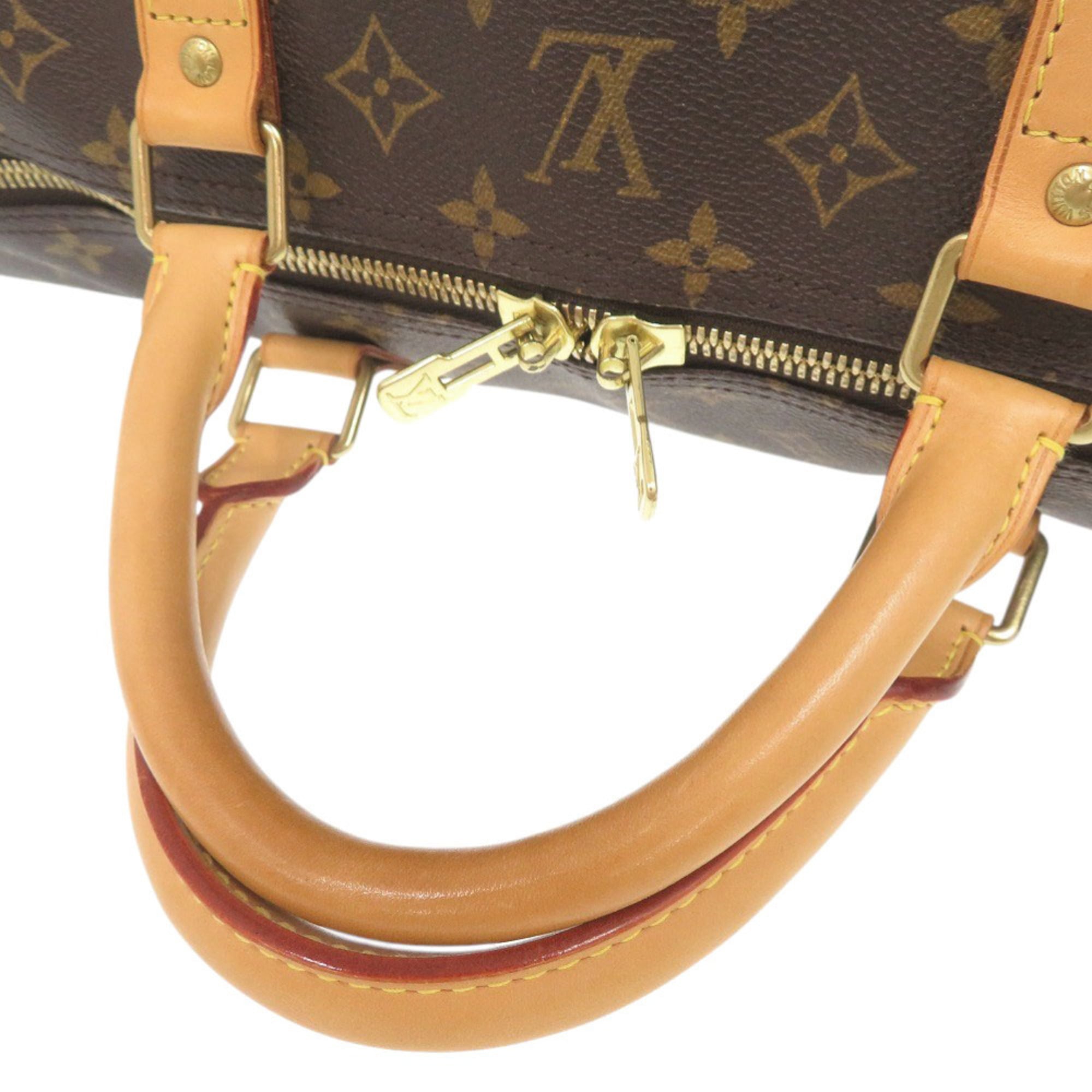 Louis Vuitton Brown Monogram Monogram Boston Bag