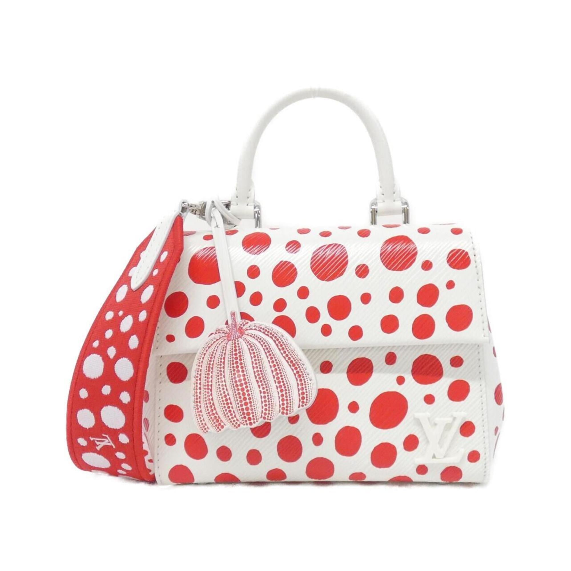 Louis Vuitton Blanc Rouge White Leather Handbag