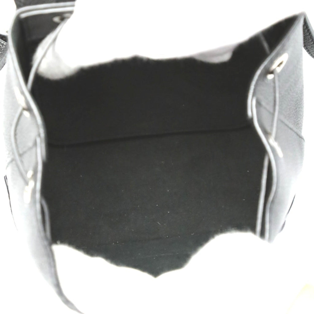 Louis Vuitton Black Noir Leather Backpack