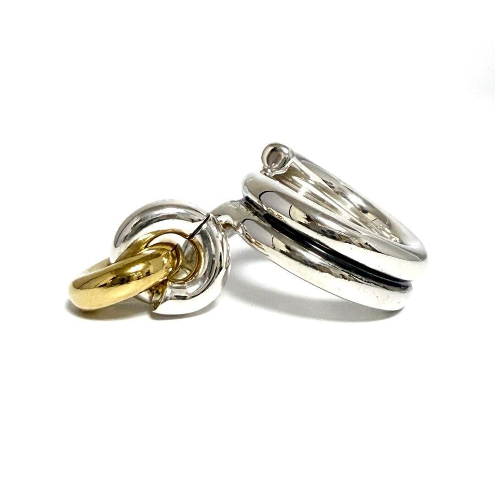 Bottega Veneta Silver 925 Band Ring