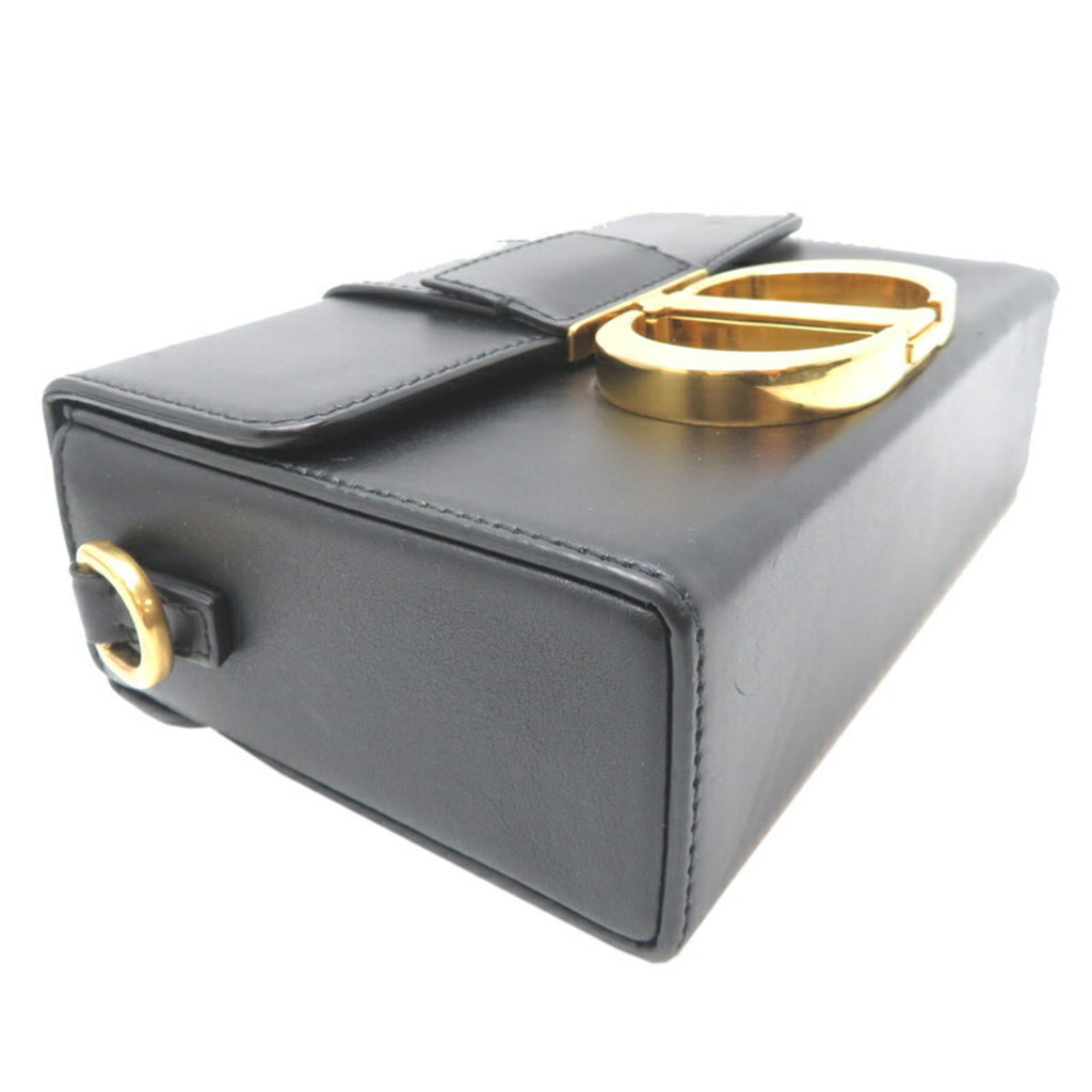 Christian Dior Black Leather Shoulder Bag (Pre-Owned)