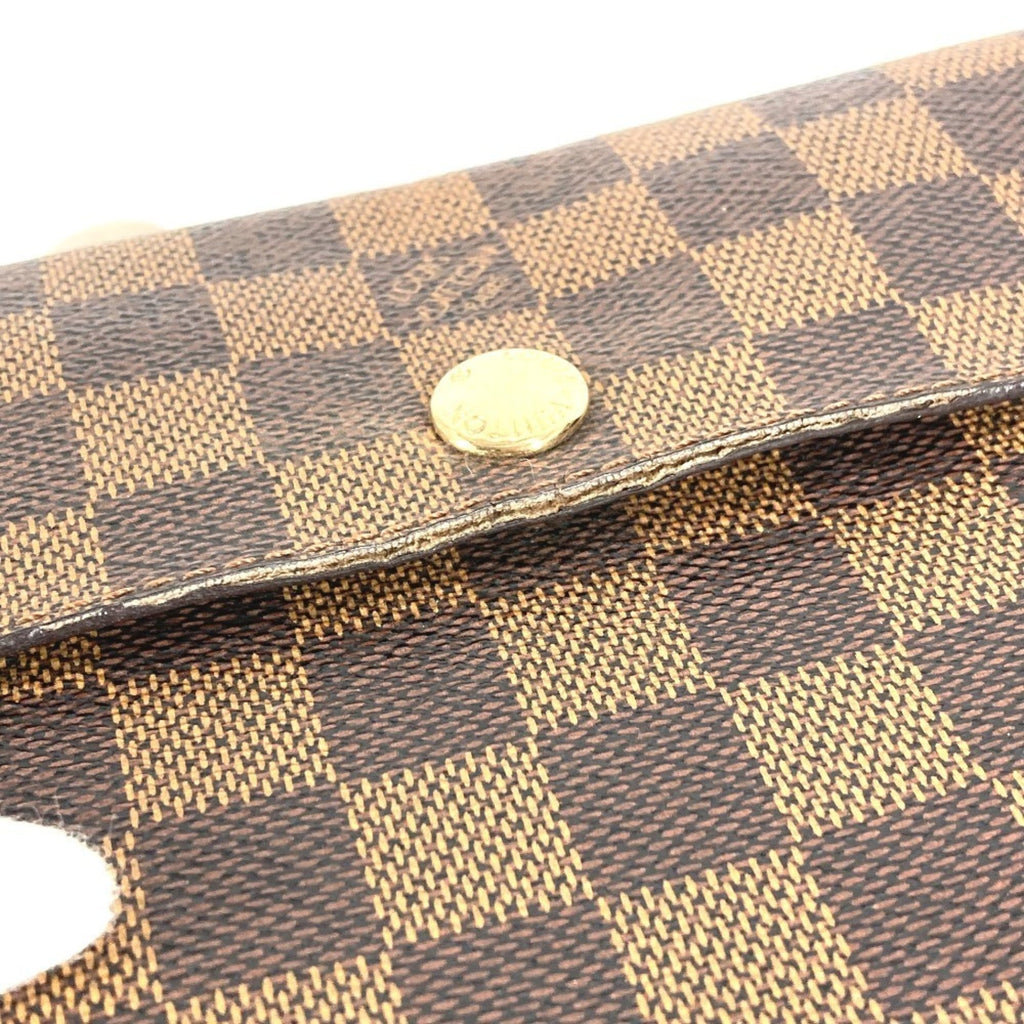 Louis Vuitton Brown Damier Canvas Ebene Damier Canvas Pochette Shoulder Bag