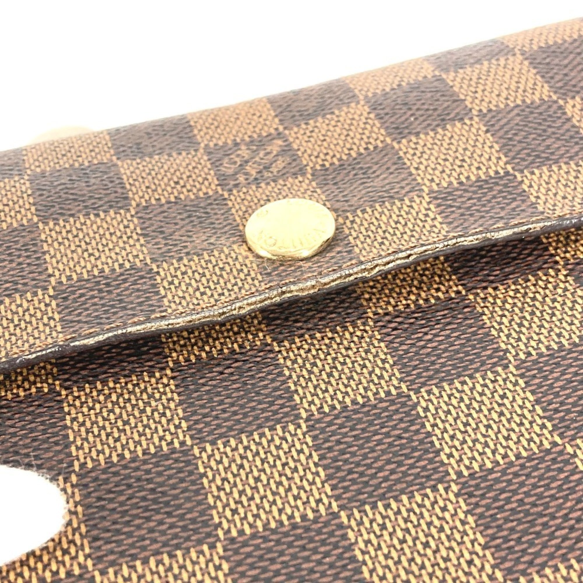 Louis Vuitton Brown Damier Canvas Ebene Damier Canvas Pochette Shoulder Bag