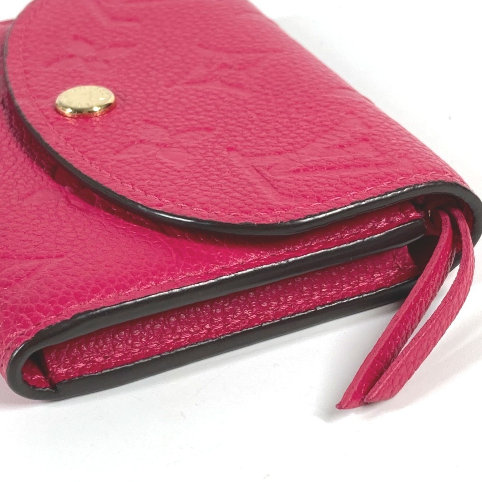 Louis Vuitton Monogram Empreinte Pink Monogram Empreinte Long Wallet