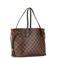 Louis Vuitton Brown Pvc Leather Handbag Pochette Pouch Tote Bag