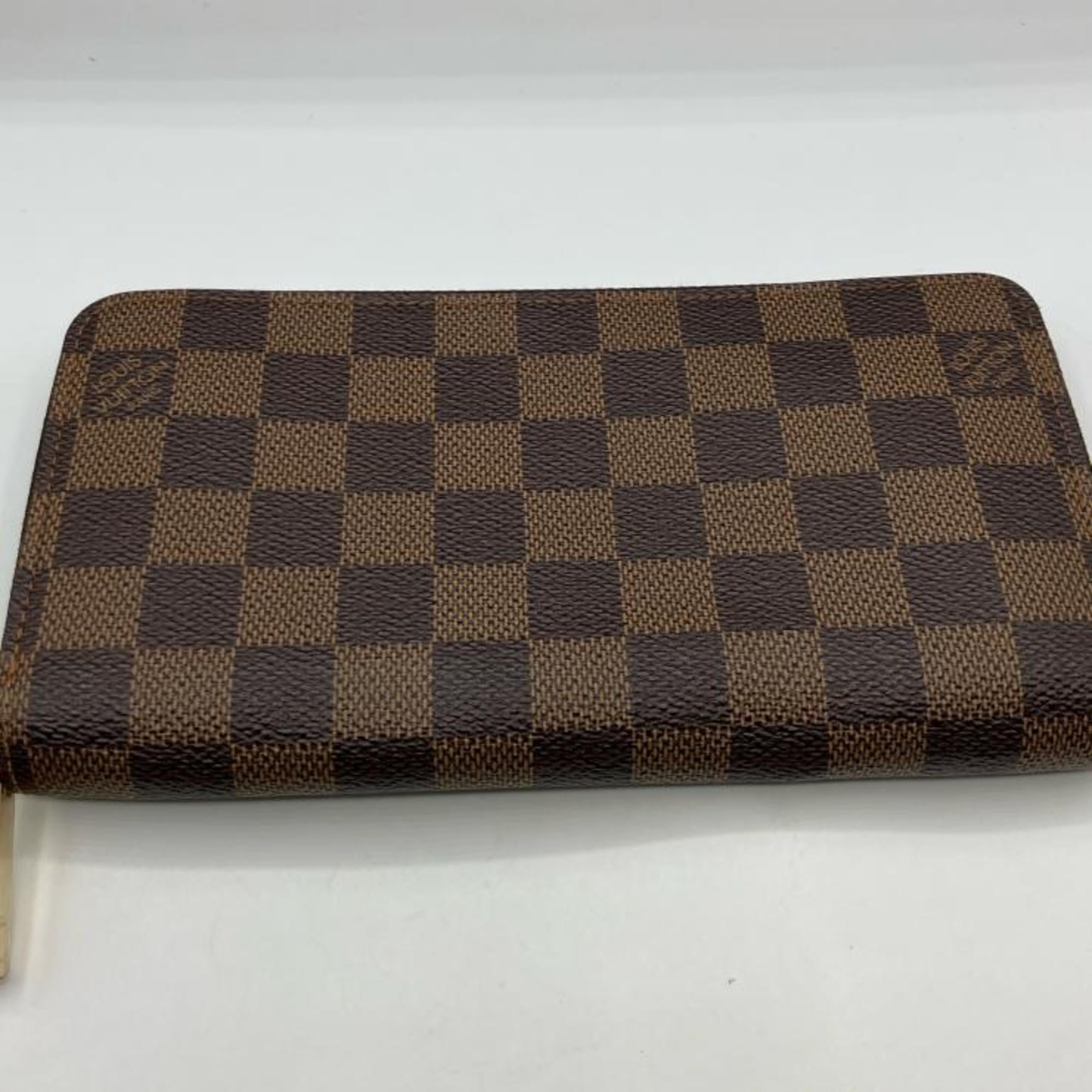 Louis Vuitton Brown Damier Canvas Damier Canvas Long Wallet