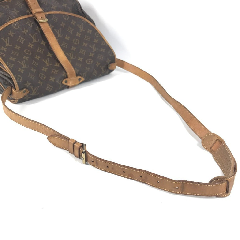 Louis Vuitton Brown Monogram Canvas Shoulder Bag