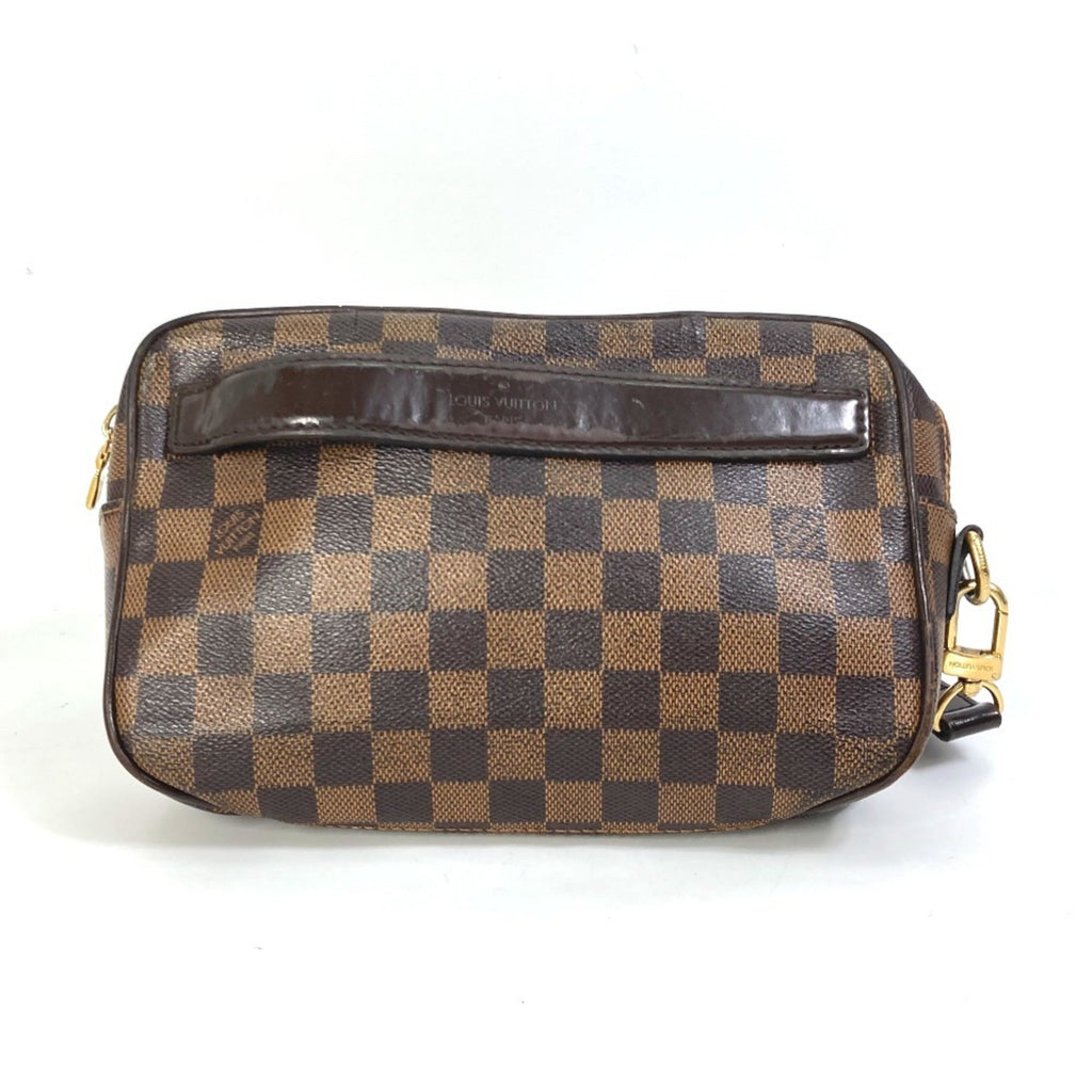 Louis Vuitton Damier Brown Ebene Damier Canvas Pochette