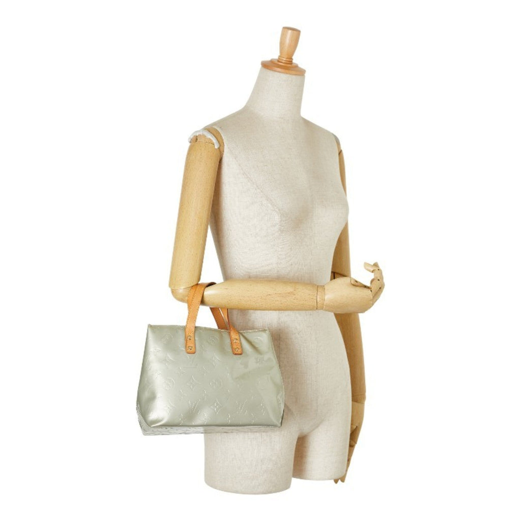 Louis Vuitton Monogram Vernis Gris Patent Leather Handbag