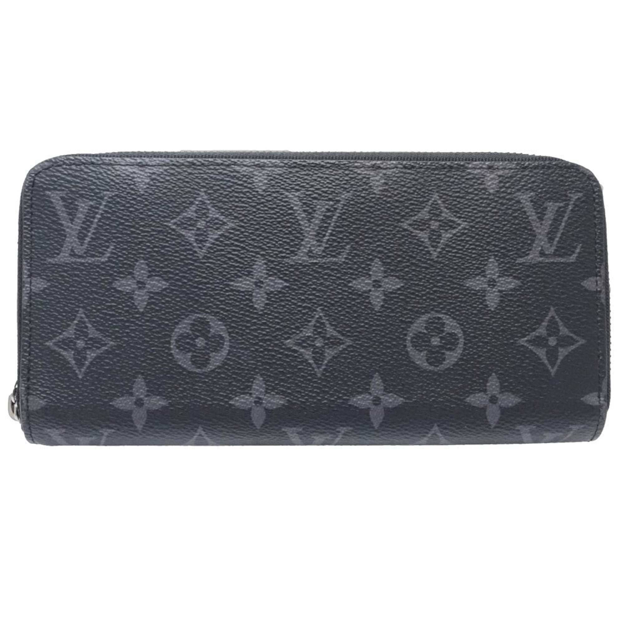 Louis Vuitton Monogram Eclipse Monogram Eclipse Noir Monogram Eclipse Long Wallet