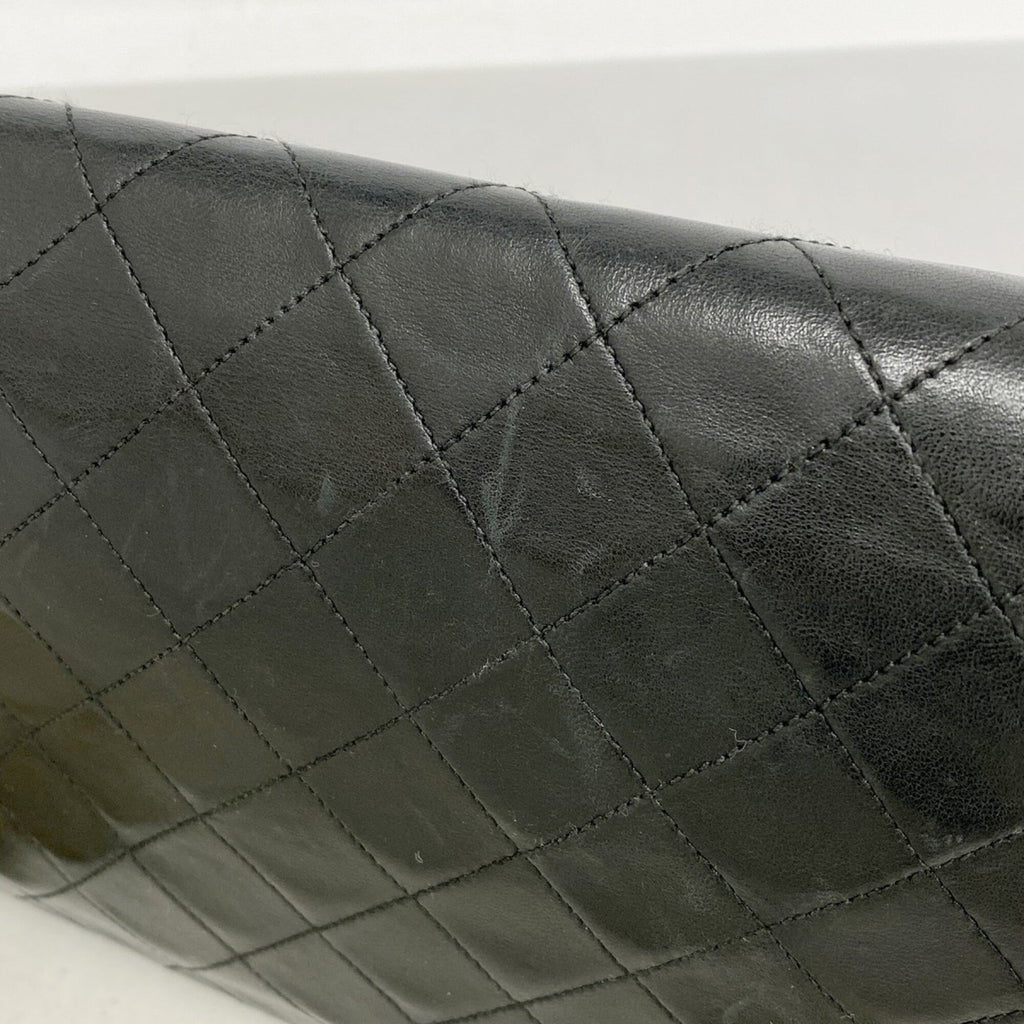 Chanel Black Leather Shoulder Bag
