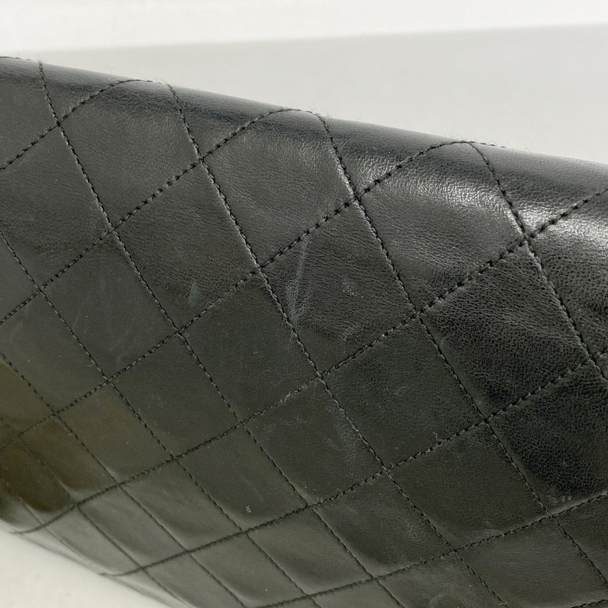 Chanel Black Leather Shoulder Bag