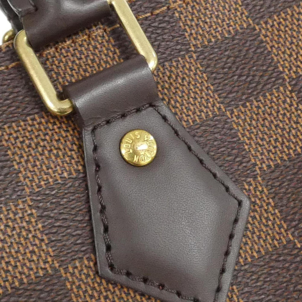 Louis Vuitton Ebene Coated Canvas Boston Bag