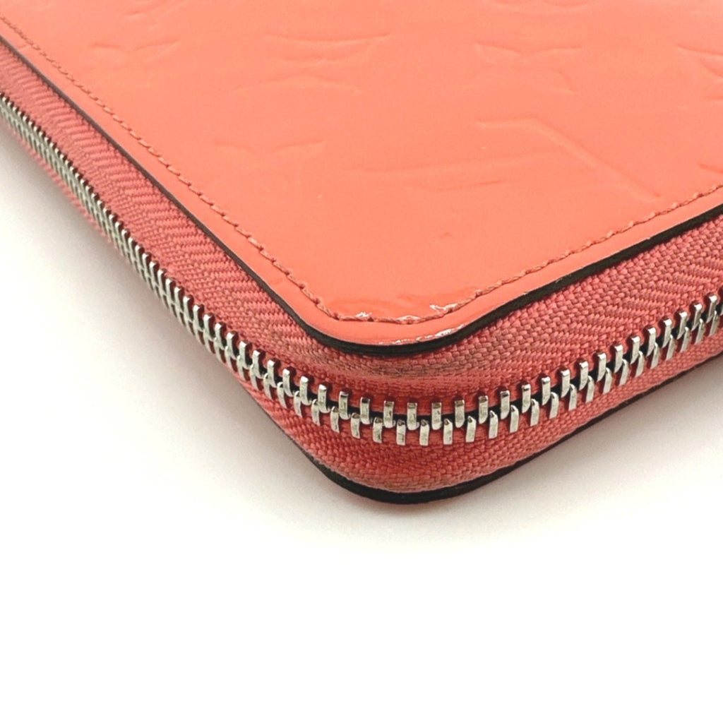 Louis Vuitton Monogram Vernis Rose Litchi Monogram Vernis Long Wallet