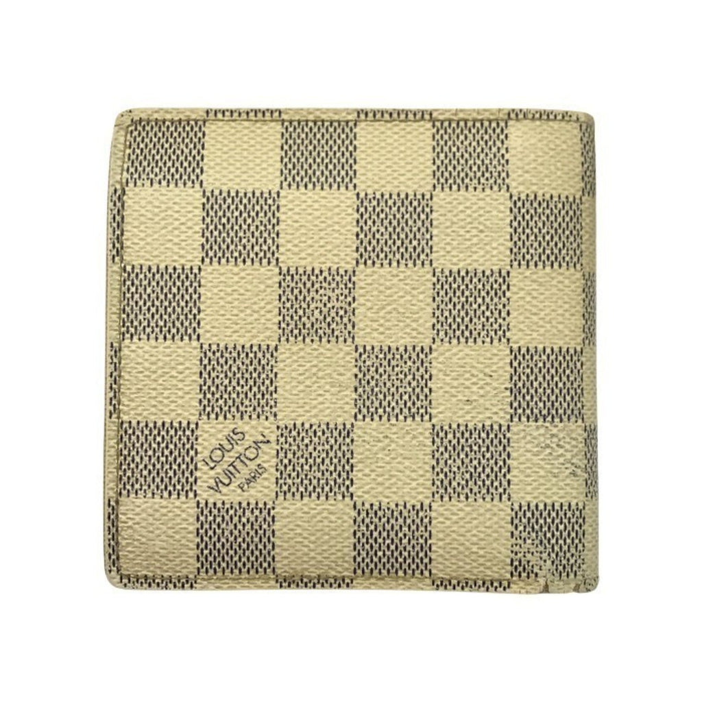 Louis Vuitton White Damier Azur Wallet