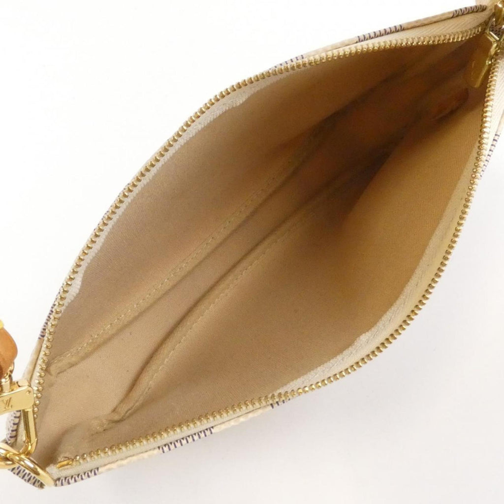 Louis Vuitton Azur Coated Canvas Pochette Pouch