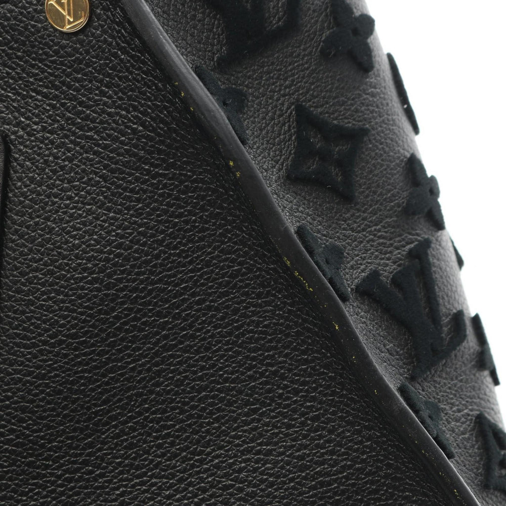 Louis Vuitton Black Leather Handbag