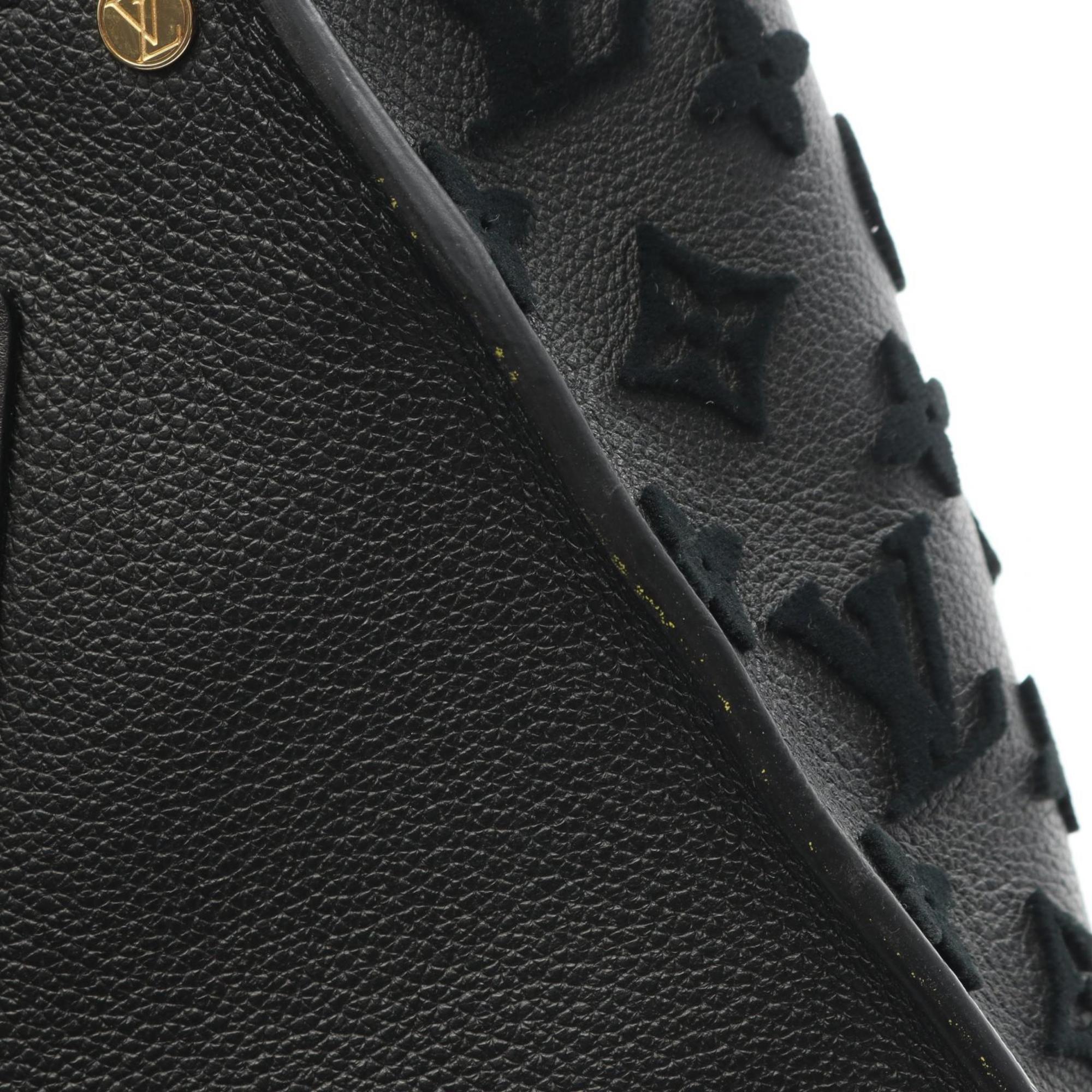 Louis Vuitton Black Leather Handbag