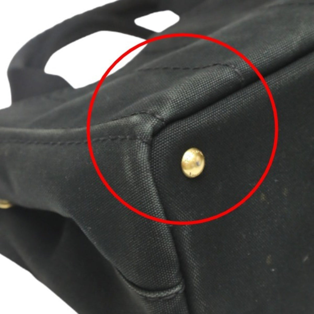 Prada Black Denim Tote Bag