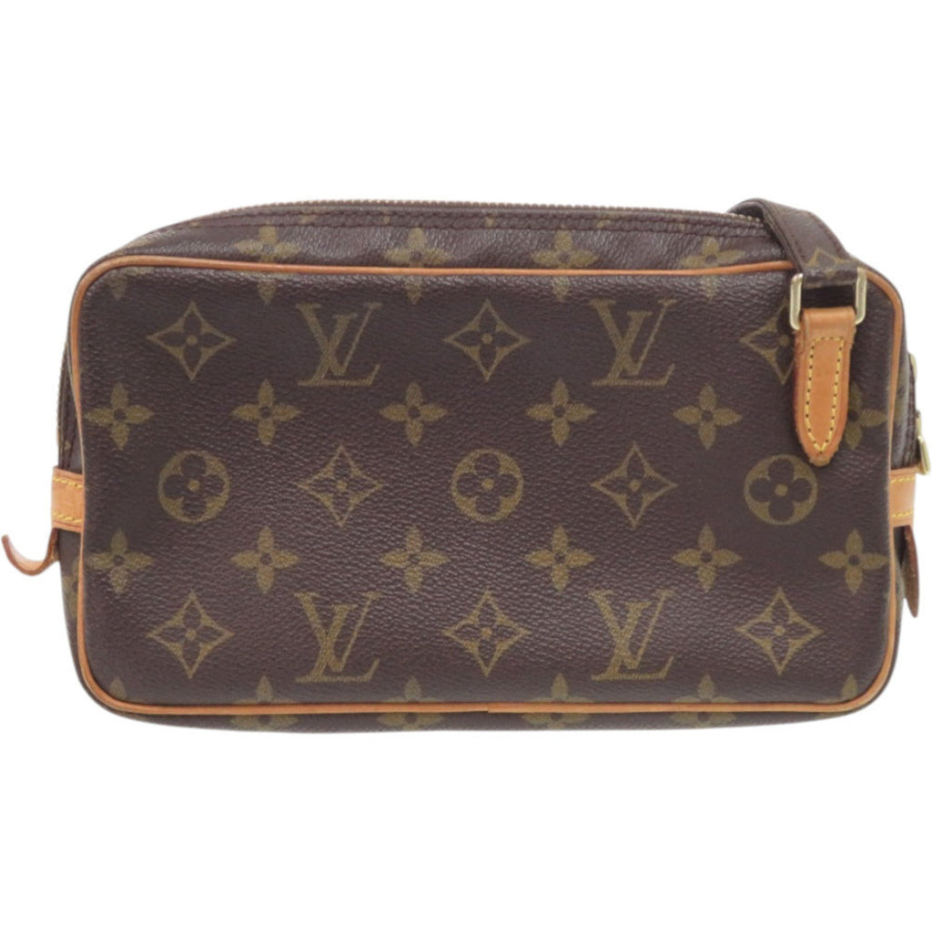 Louis Vuitton Brown Monogram Canvas Shoulder Bag