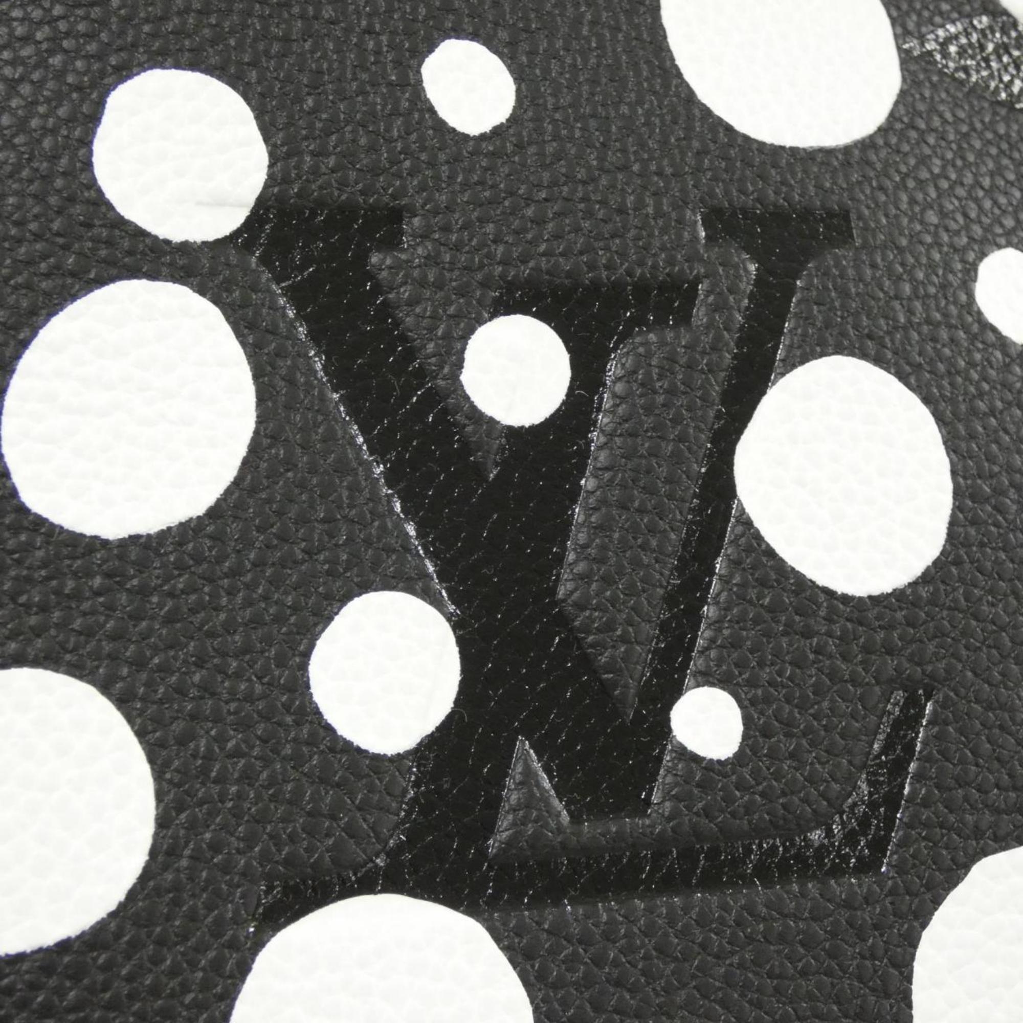 Louis Vuitton Black Leather Handbag