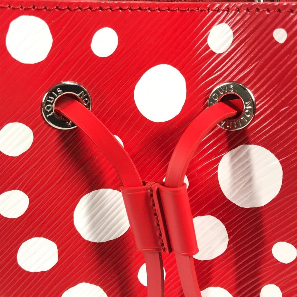 Louis Vuitton Red Color White Epi Leather Handbag Shoulder Bag