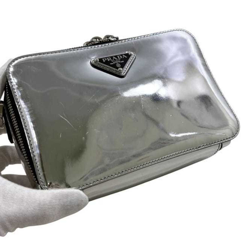 Prada Black Leather Shoulder Bag