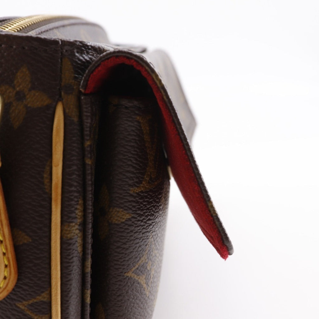 Louis Vuitton Brown Monogram Canvas Shoulder Bag