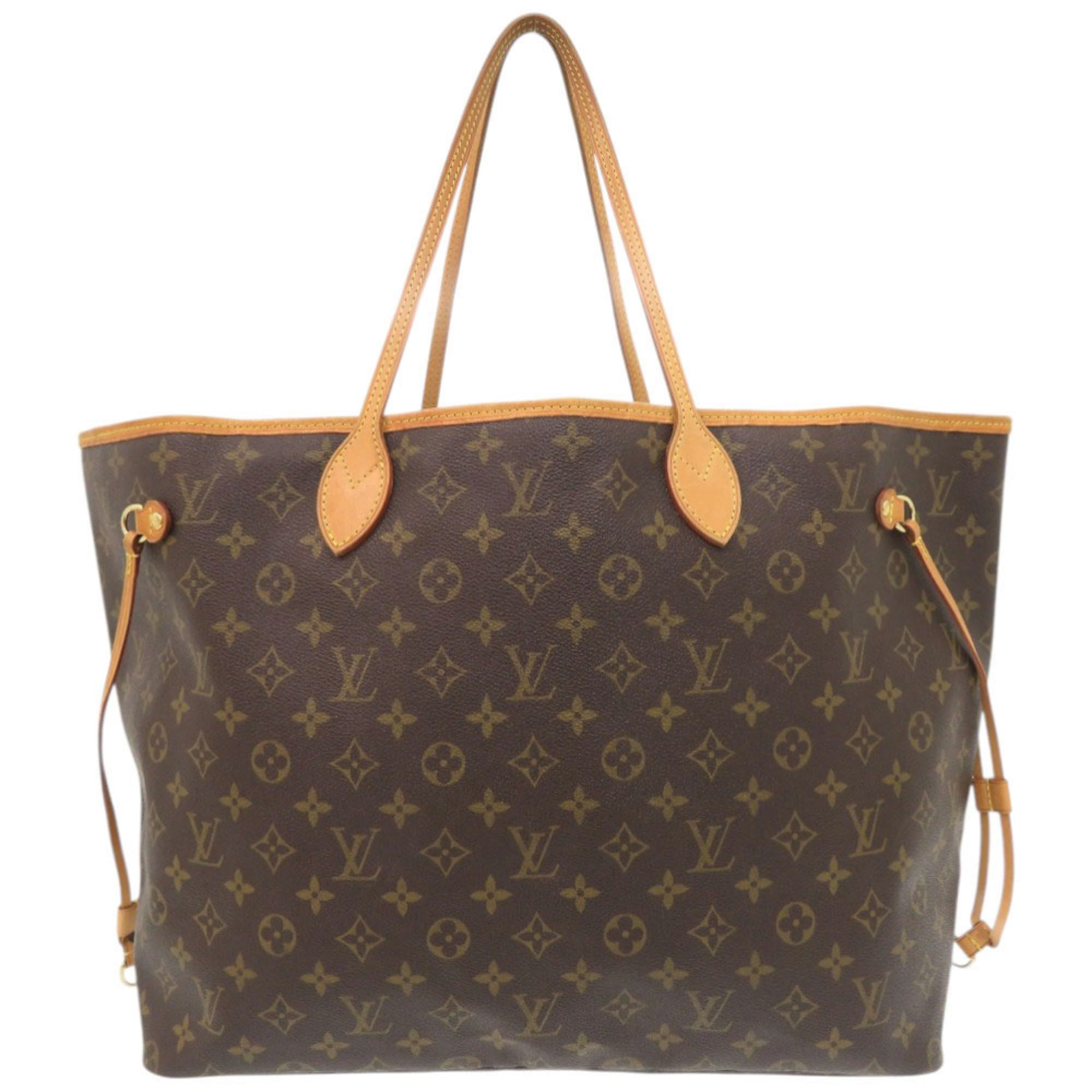 Louis Vuitton Brown Monogram Canvas Tote Bag