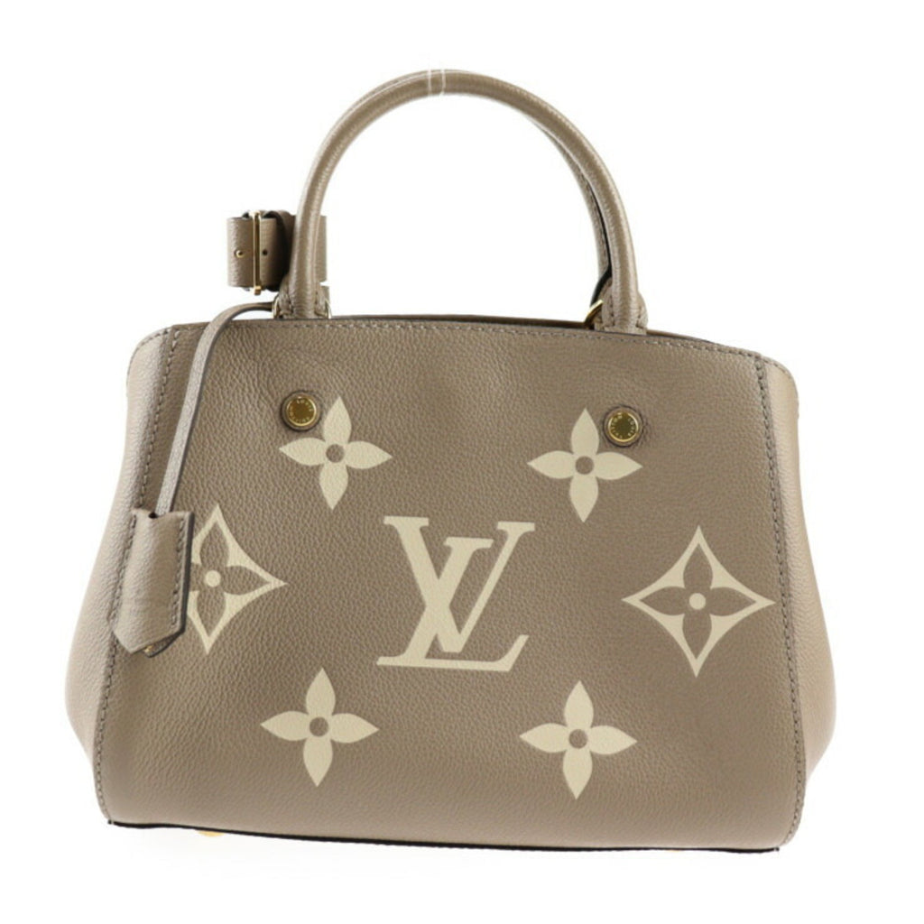 Louis Vuitton Tourterelle Monogram Empreinte Handbag Shoulder Bag Tote Bag