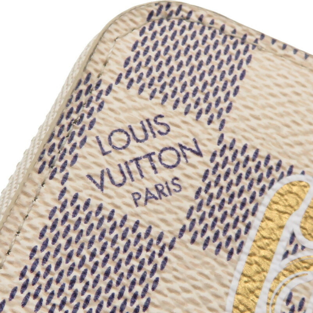 Louis Vuitton Multi-Color Damier Azur Long Wallet