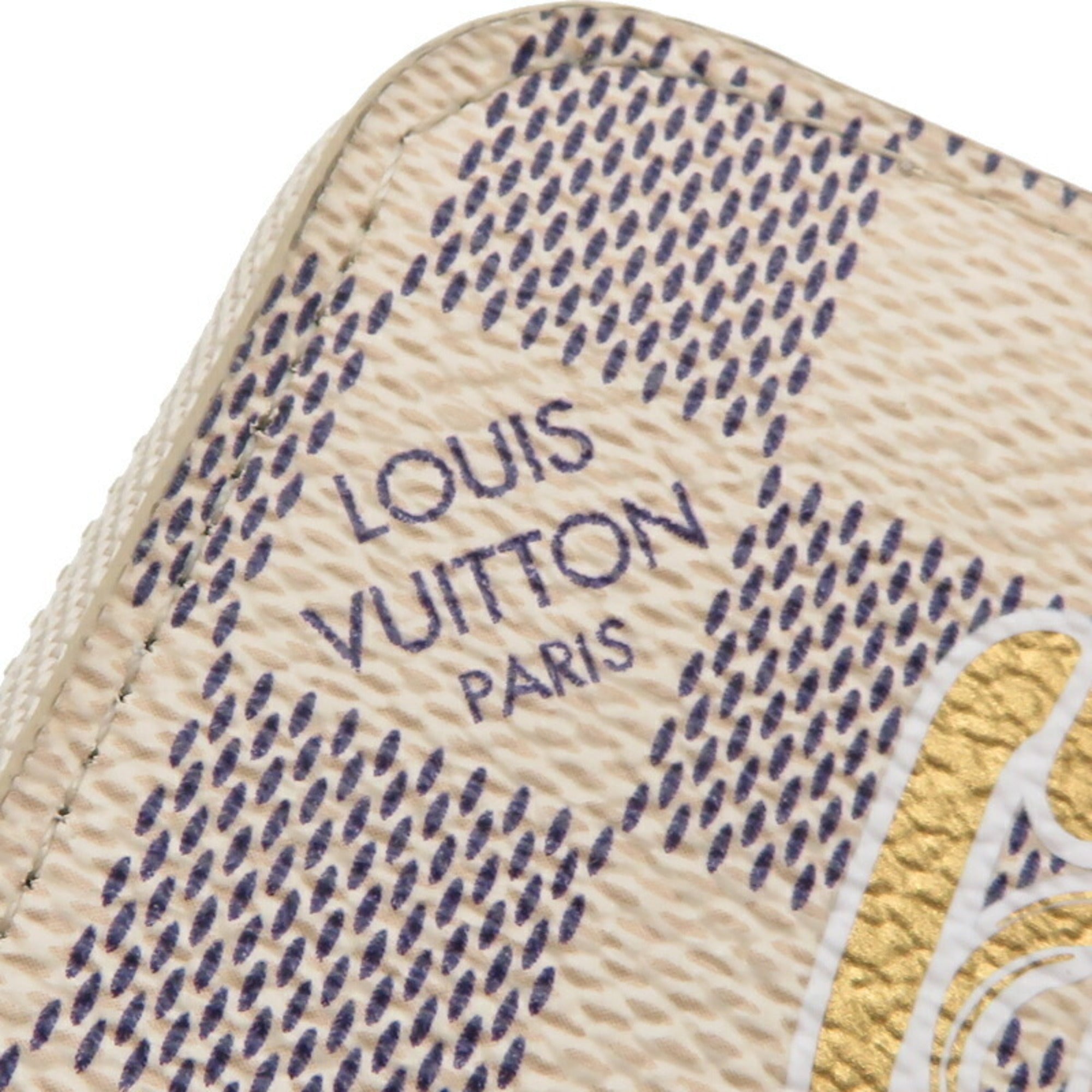 Louis Vuitton Multi-Color Damier Azur Long Wallet