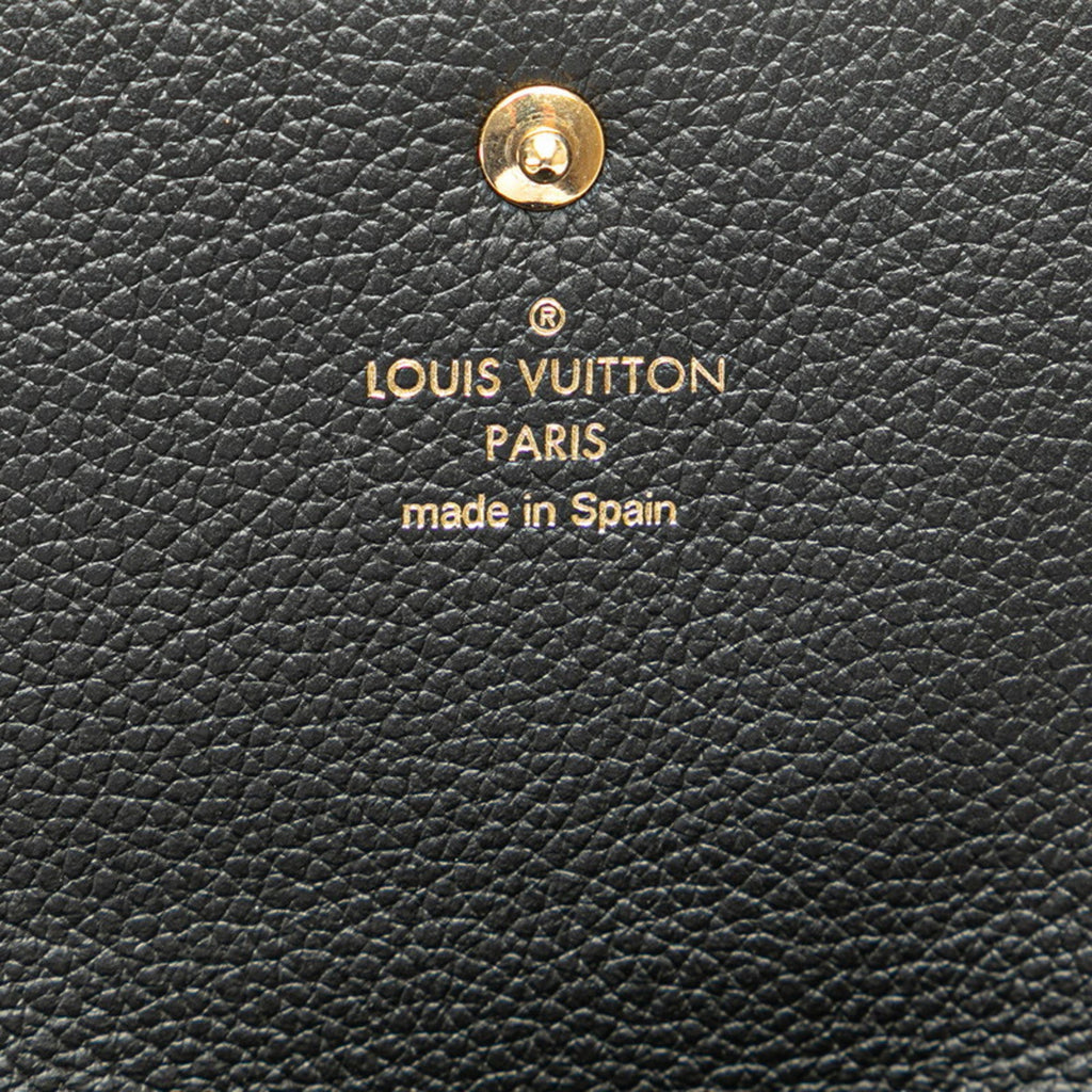 Louis Vuitton Black Noir Leather Wallet