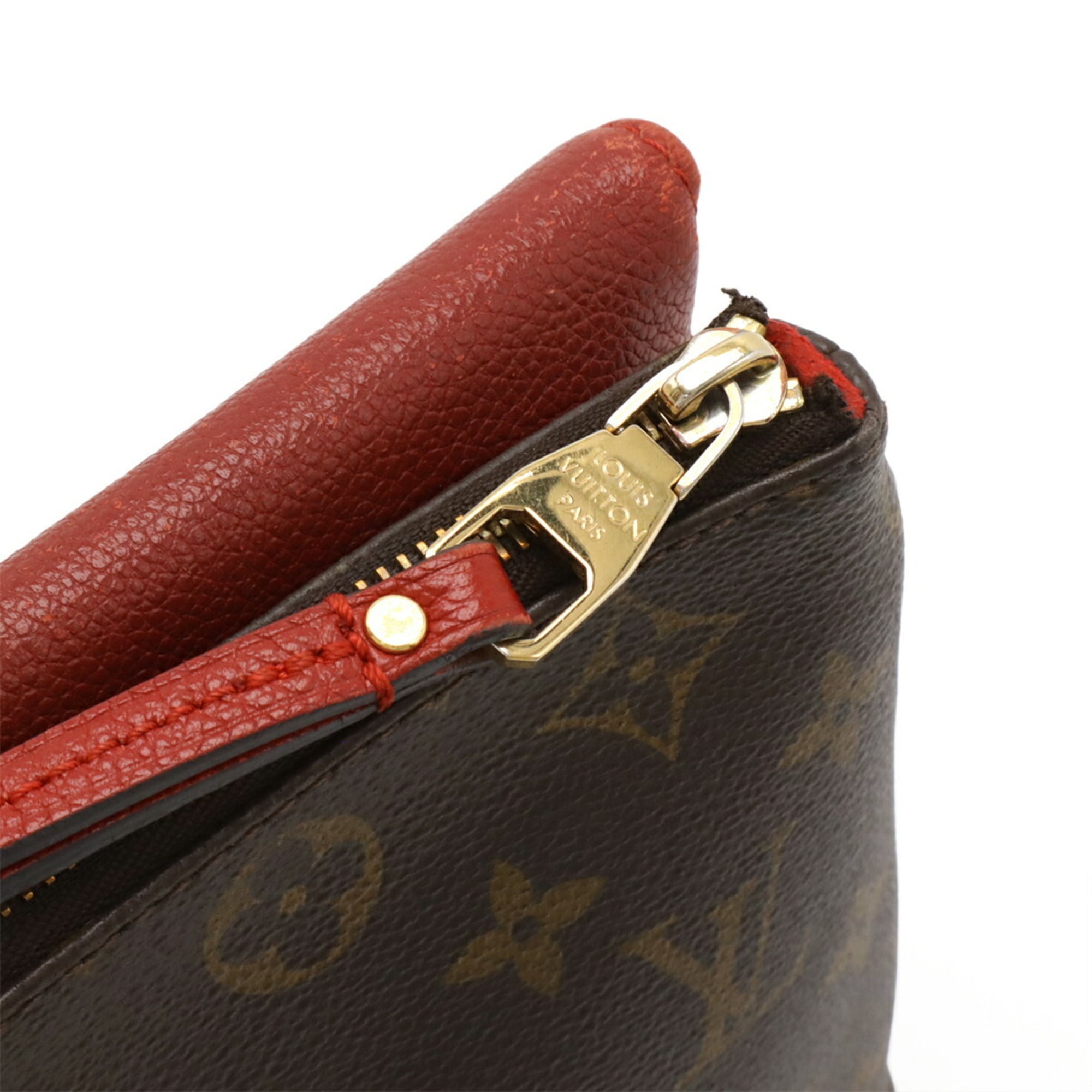 Louis Vuitton Cerise Monogram Canvas Leather Pochette Shoulder Bag