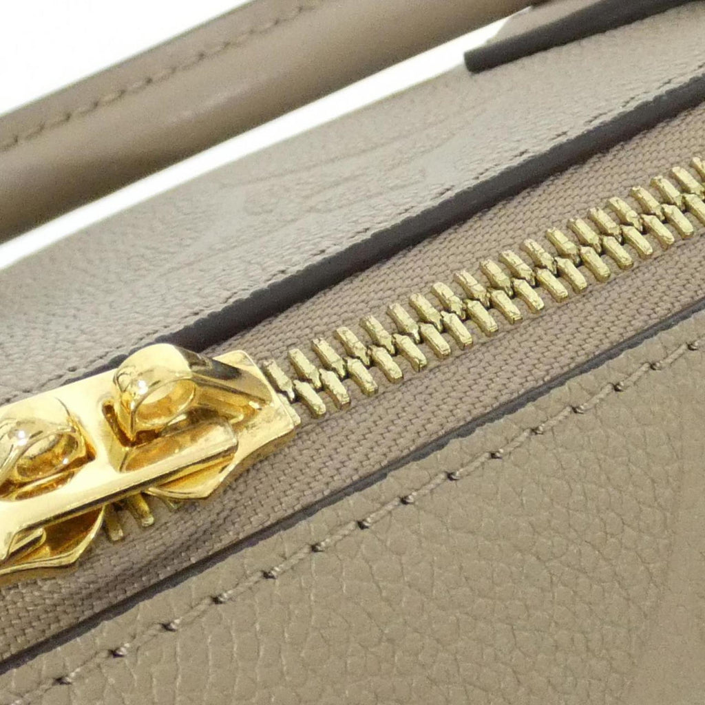 Louis Vuitton Tourterelle Leather Boston Bag