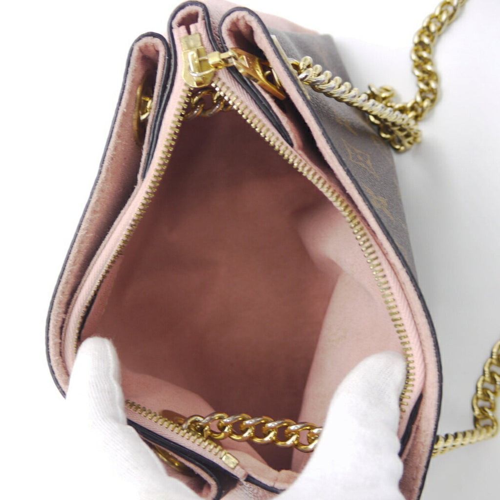 Louis Vuitton Monogram Rose Poudre Monogram Leather Shoulder Bag