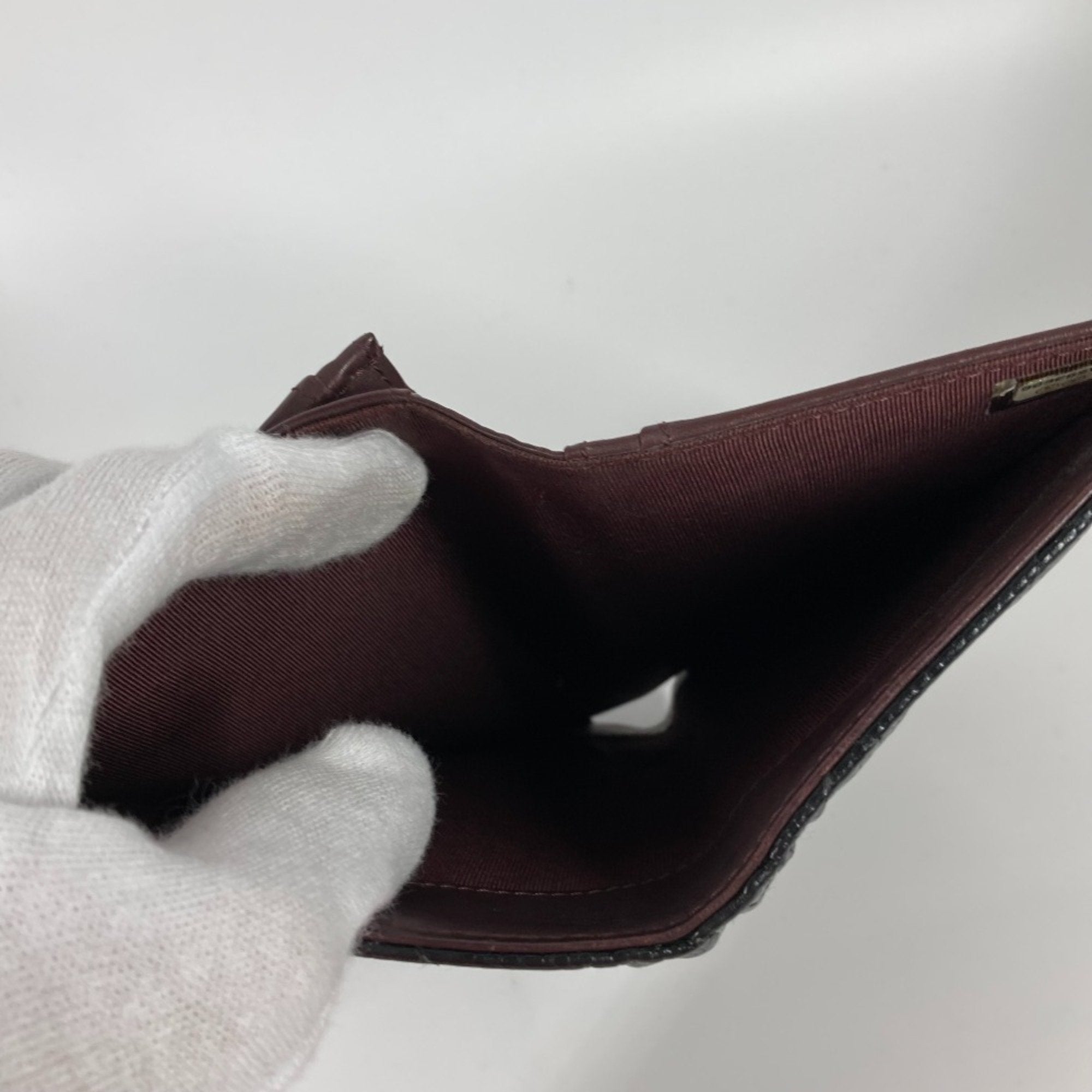 Chanel Black Leather Long Wallet (Bi-Fold)
